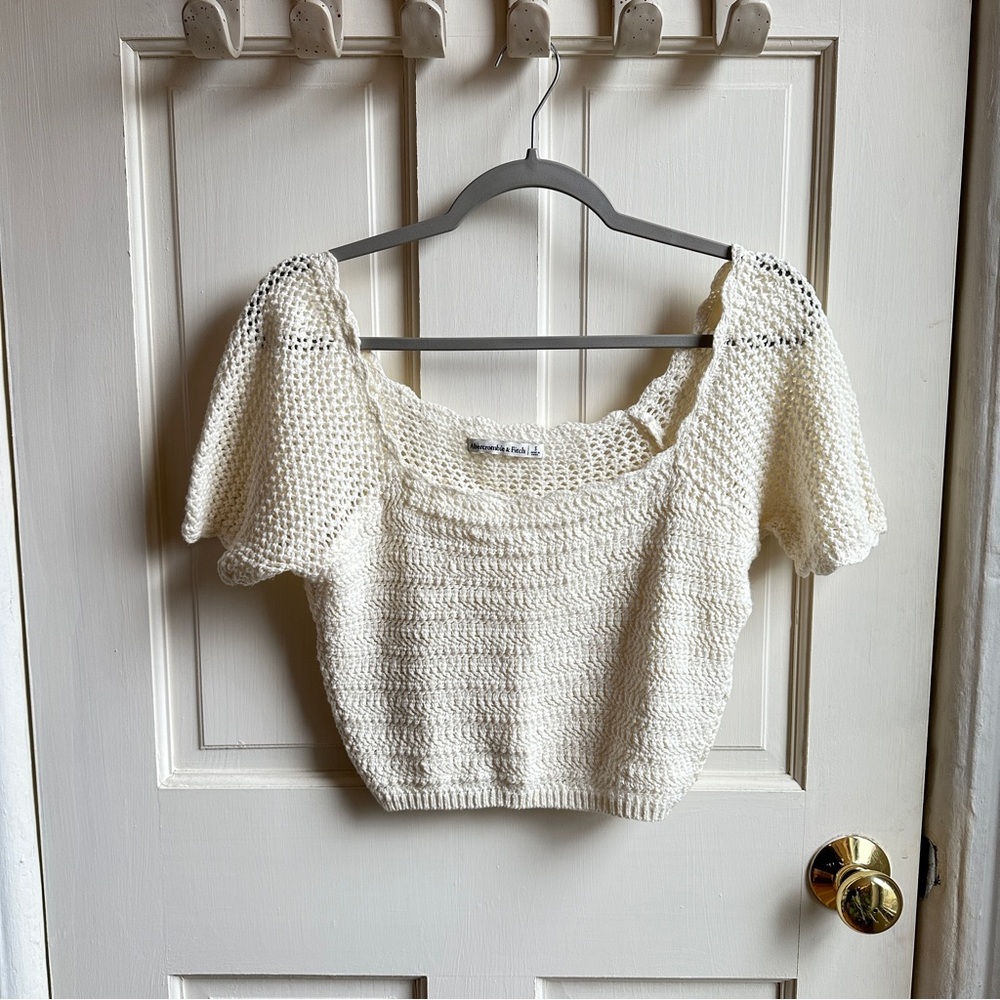 Abercrombie Crochet Top